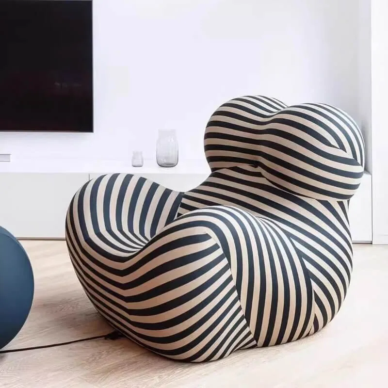 Modern Vacuum-Compressed Hug Armchair 
