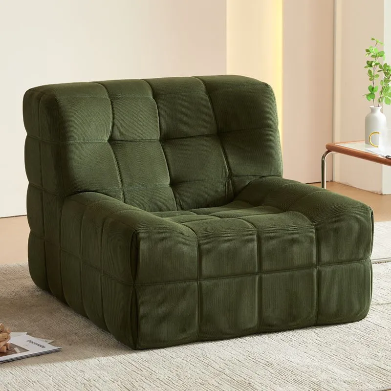 Colorful Compressible Tofu Block lounge chair