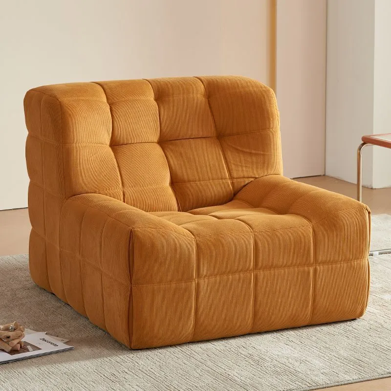 Colorful Compressible Tofu Block lounge chair