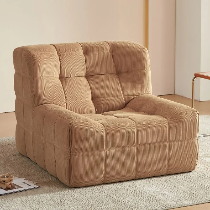 Colorful Compressible Tofu Block lounge chair