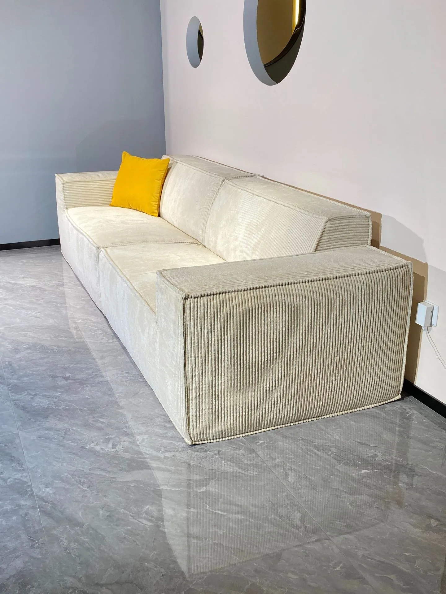 Modern Minimalist Vacuum-Compressed Sofa Bed