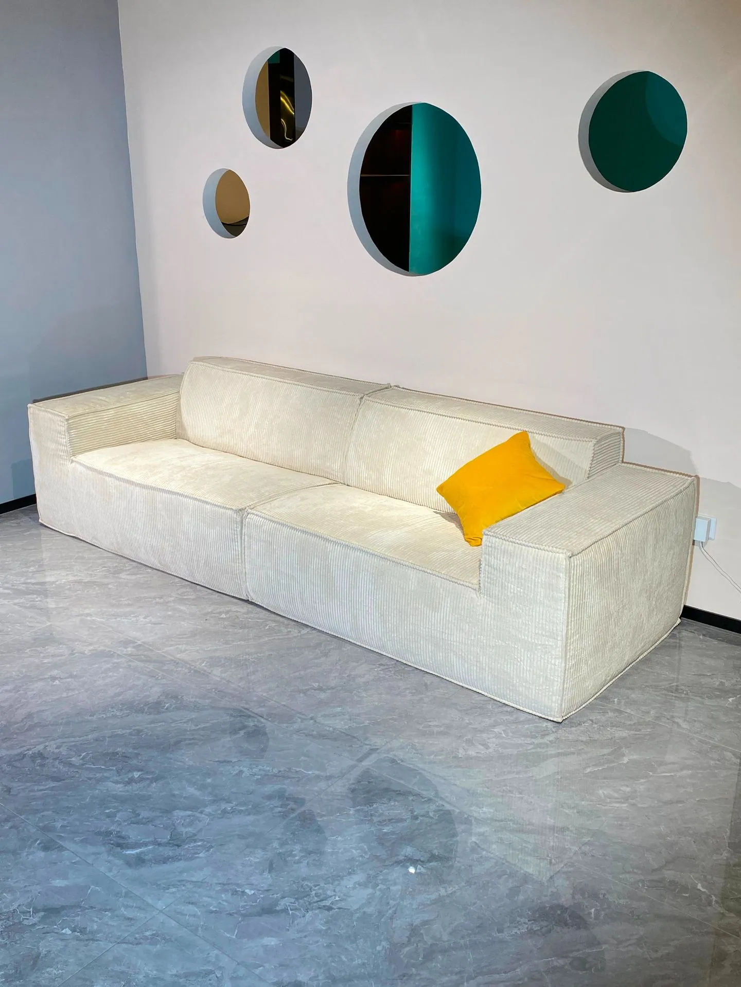 Modern Minimalist Vacuum-Compressed Sofa Bed