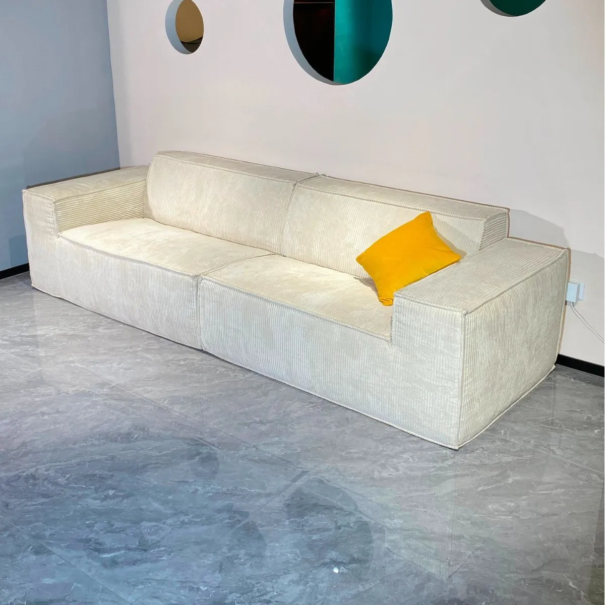 Modern Minimalist Vacuum-Compressed Sofa Bed