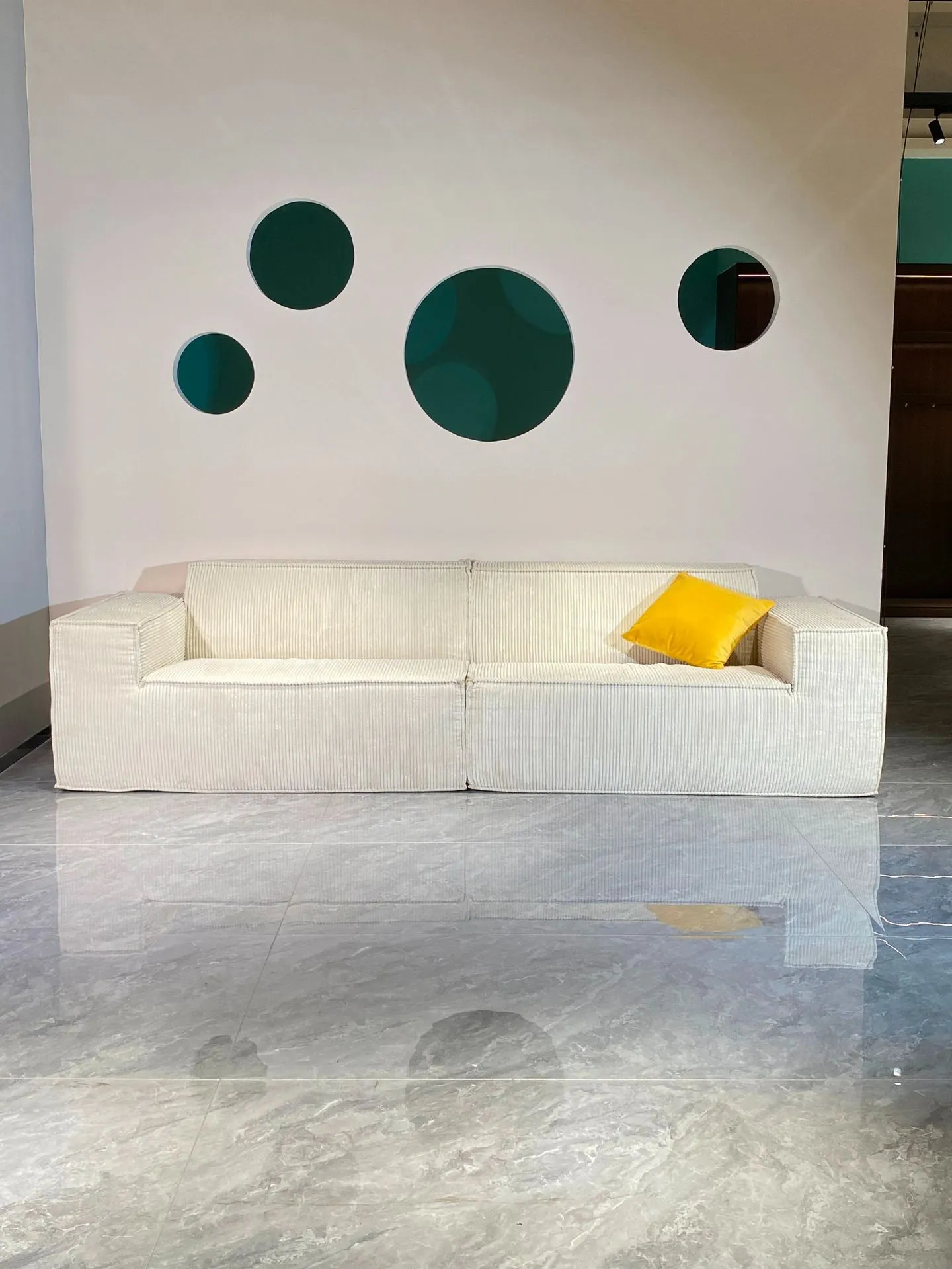 Modern Minimalist Vacuum-Compressed Sofa Bed