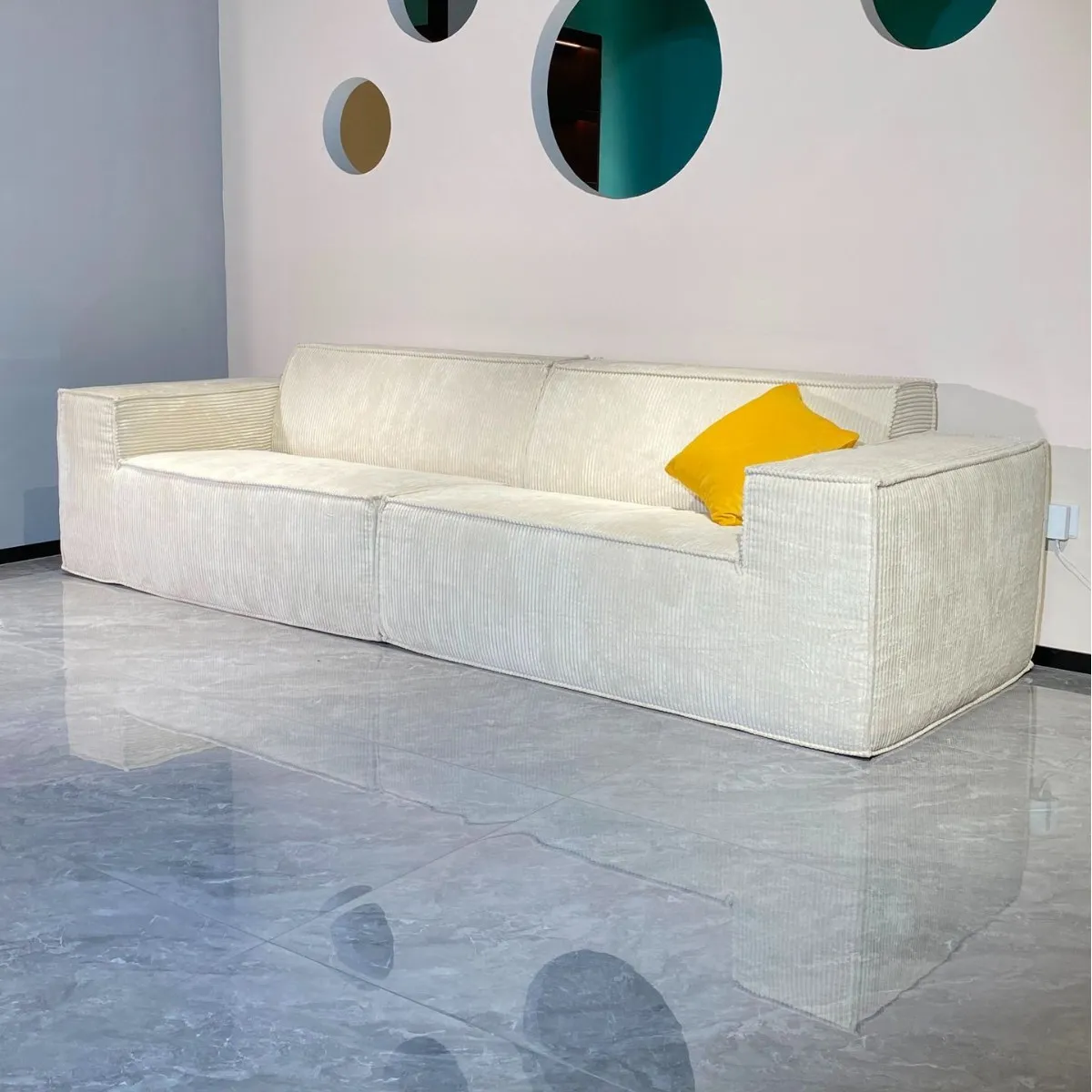 Modern Minimalist Vacuum-Compressed Sofa Bed