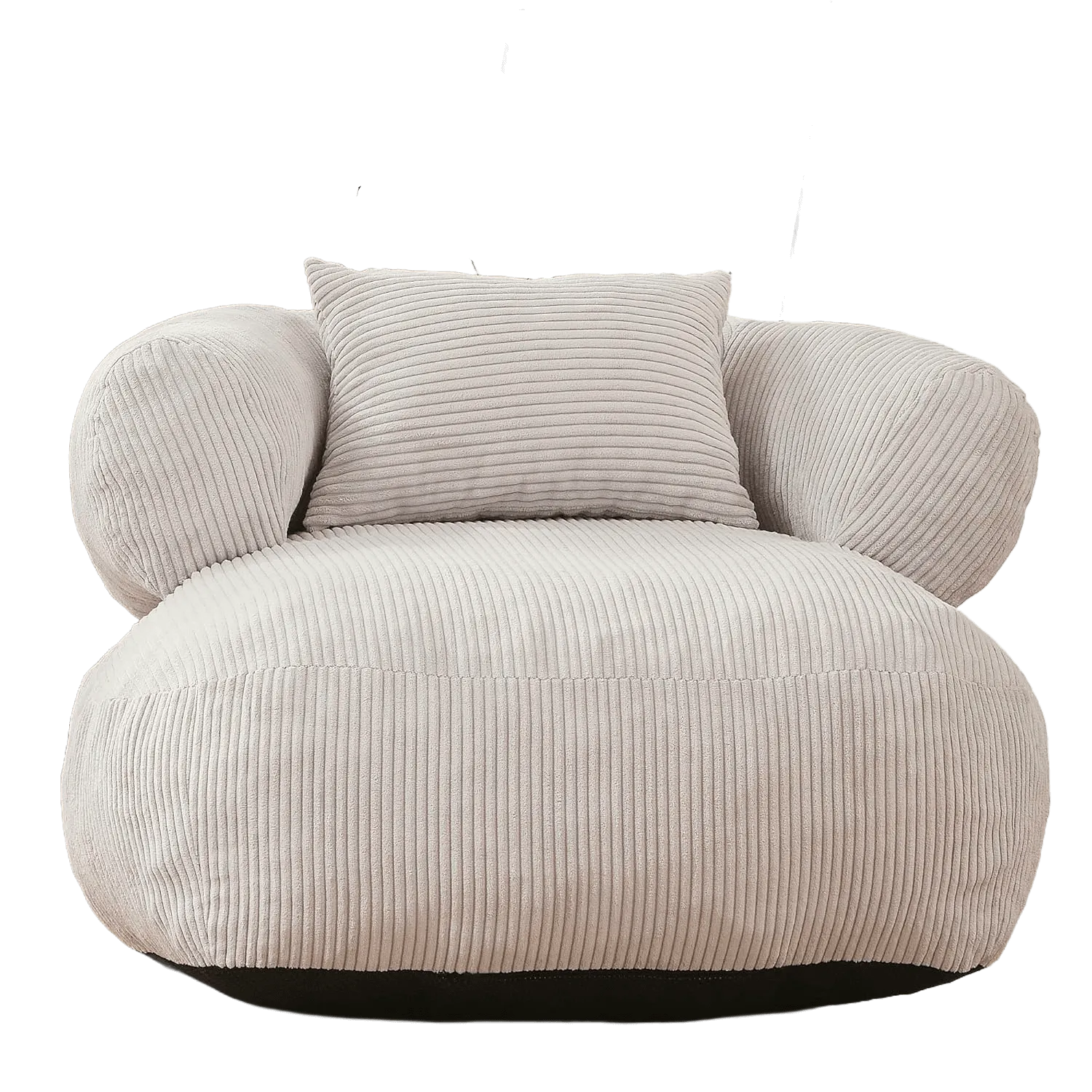 Adult BeanBag Chairs with Filler Included Living Room Floor Sofa Lazy Couch