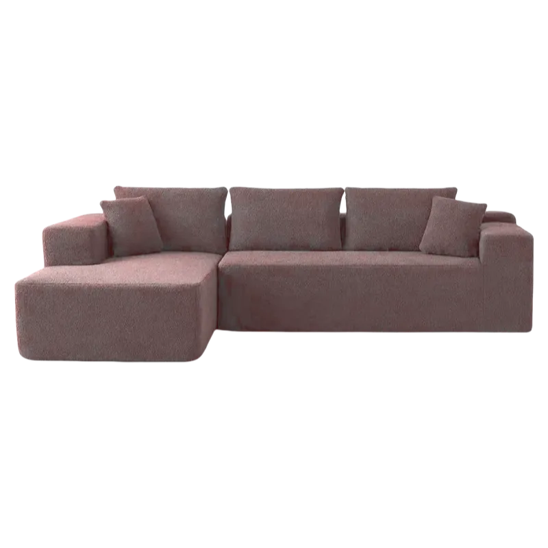 Modern 3-Seater Foldable Compression Sofa - Space-Saving Multi-Scene Fabric Sofa