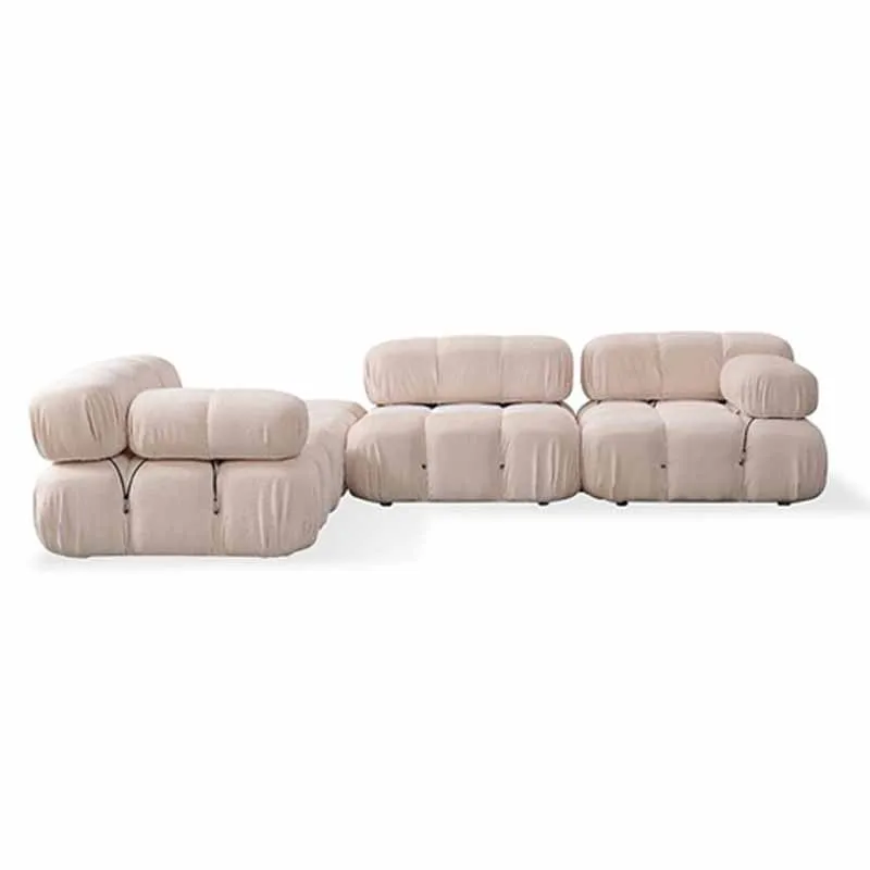 Roll Package Bellini Sofa Net Celebrity Design Living Room Fabric Module Combination Sofa