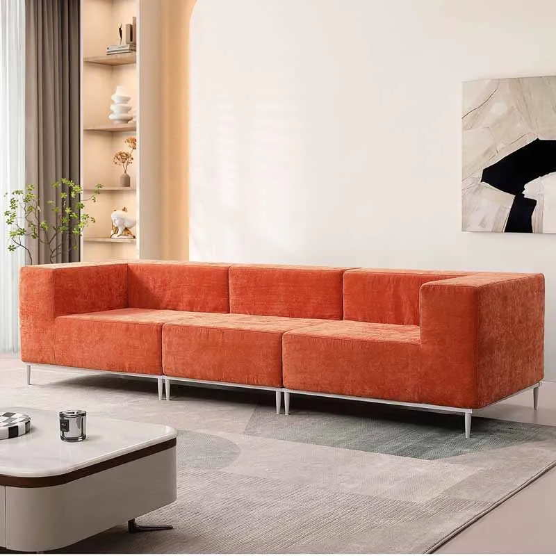 Cotton Linen Fabric All-in-one Roll Package High-density Compressed Sponge Sofa