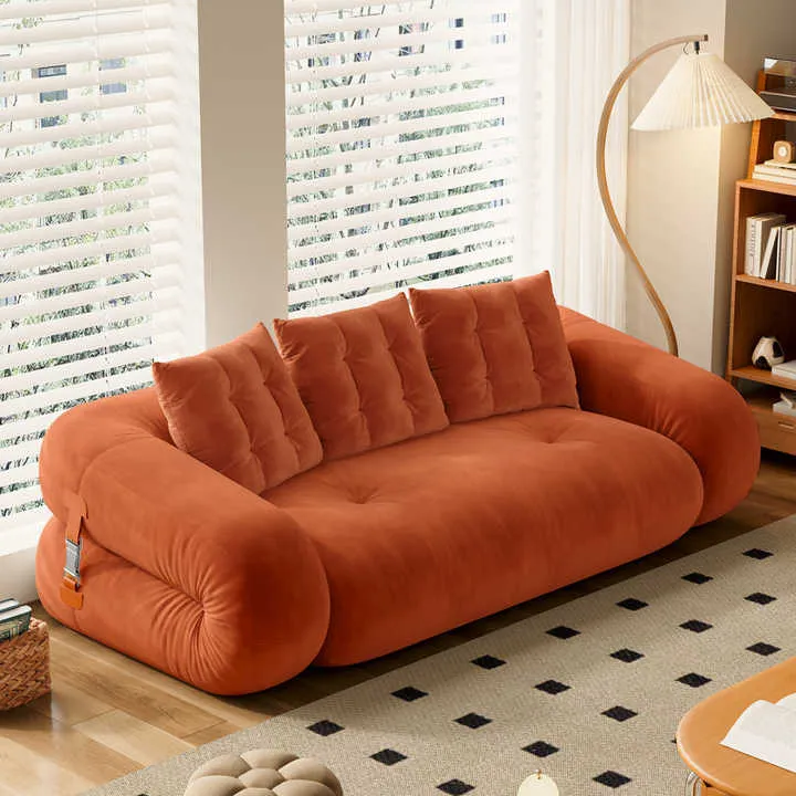 Portable Space Saving Features Color Chart Teddy Vacuum European Design Convertible Modular Sofa Bed