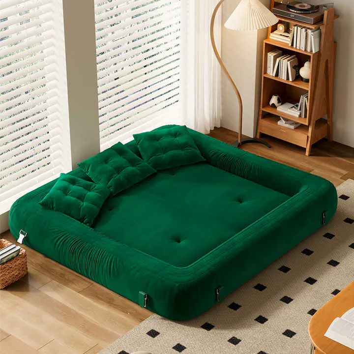 Portable Space Saving Features Color Chart Teddy Vacuum European Design Convertible Modular Sofa Bed