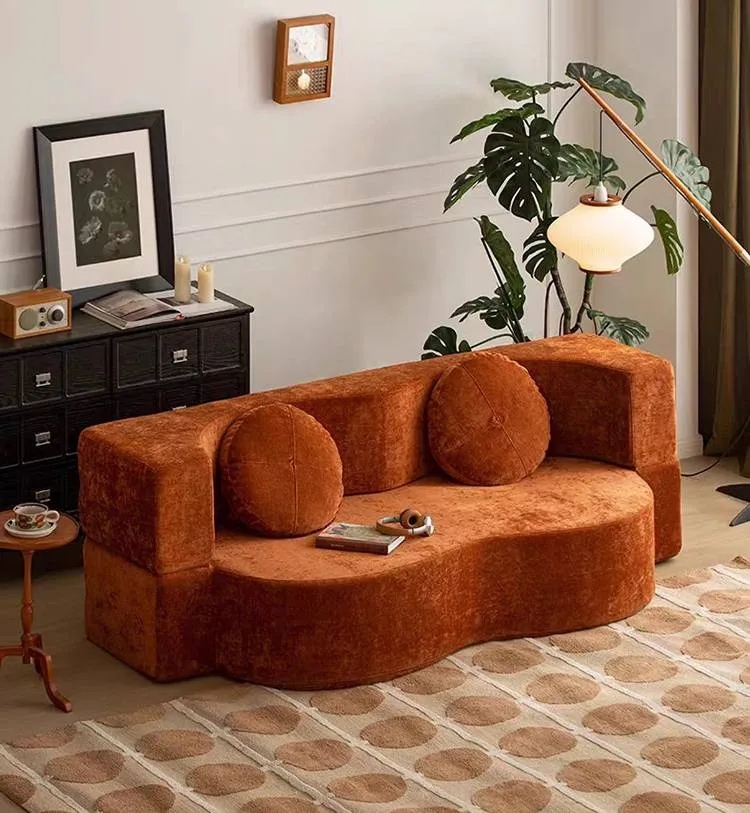 Comfortable Soft Multifunctional Sofa Bed - Sit, Lie & Hidden Unfolding Compressed Design